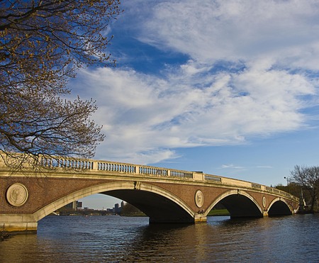 Footbridge on Charles River   